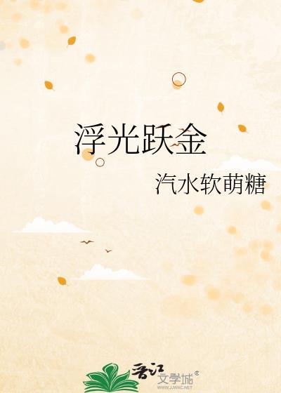 浮光跃金静沉璧的意思